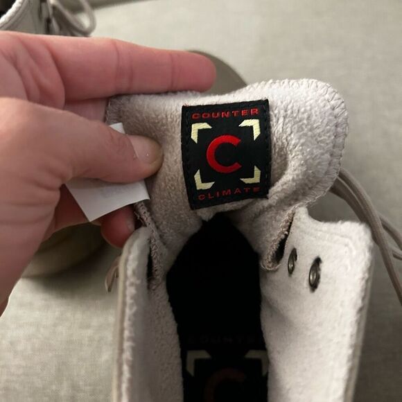 Chuck Taylor All Star Lugged 2.0 Counter Climate High Papyrus Sneakers Sz 6 - Picture 8 of 10